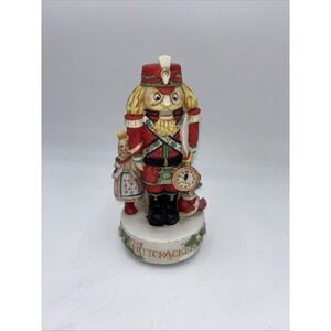 Vintage A Summit Collection Exclusive Music Box The Nutcracker Porcelain